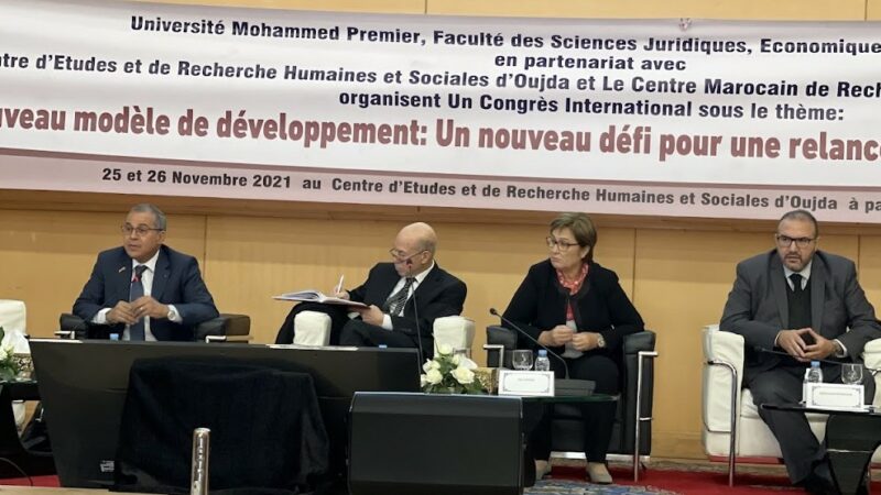 Le CEMARESS coorganise un congrès international à Oujda sur le nouveau modèle de développement
